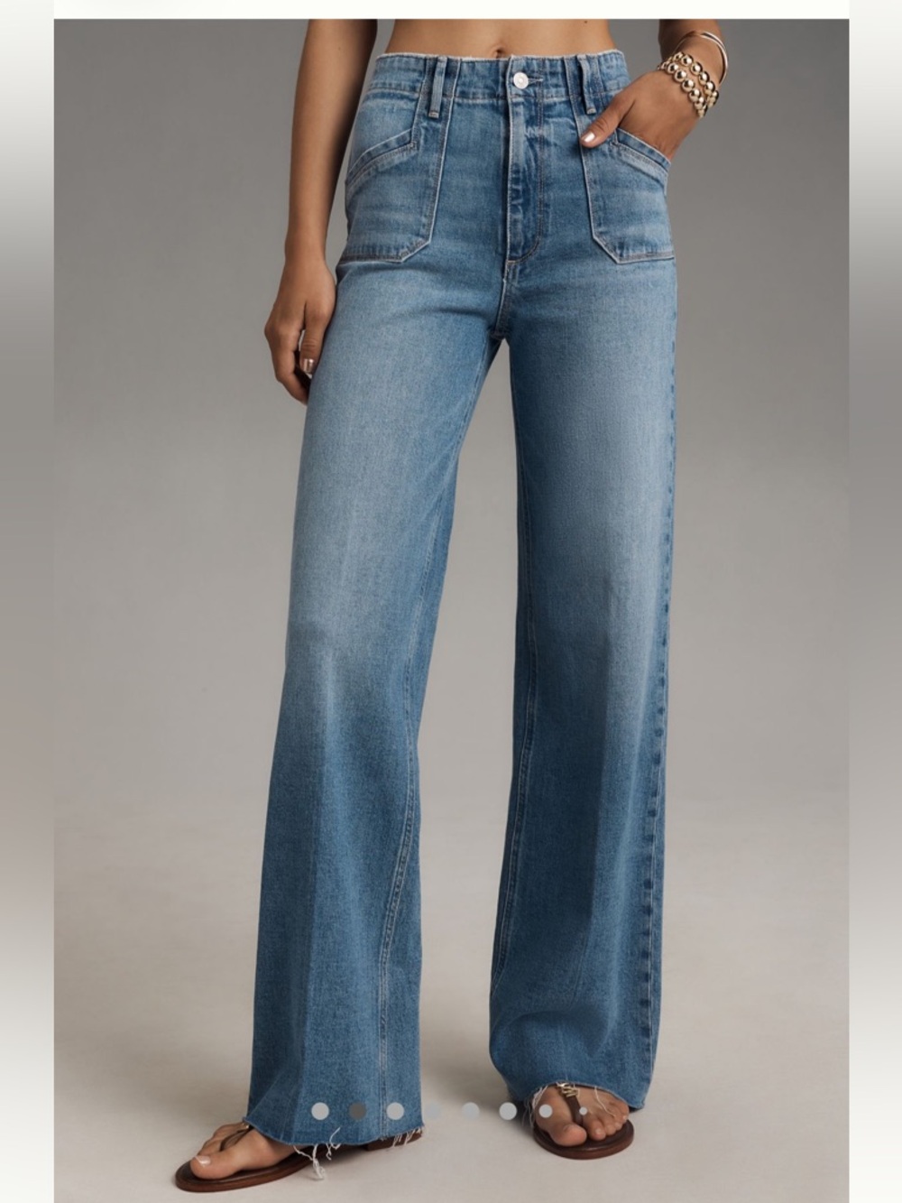 Paige Anissa Wide Leg Jean from Anthropologie Size 26